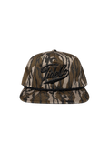Bottomland Script Hat: Black