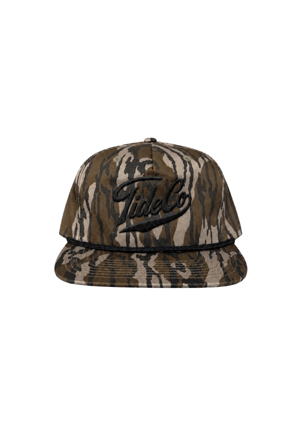 Bottomland Script Hat: Black