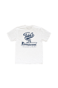 Sea Ya Pocket Tee: White/Navy