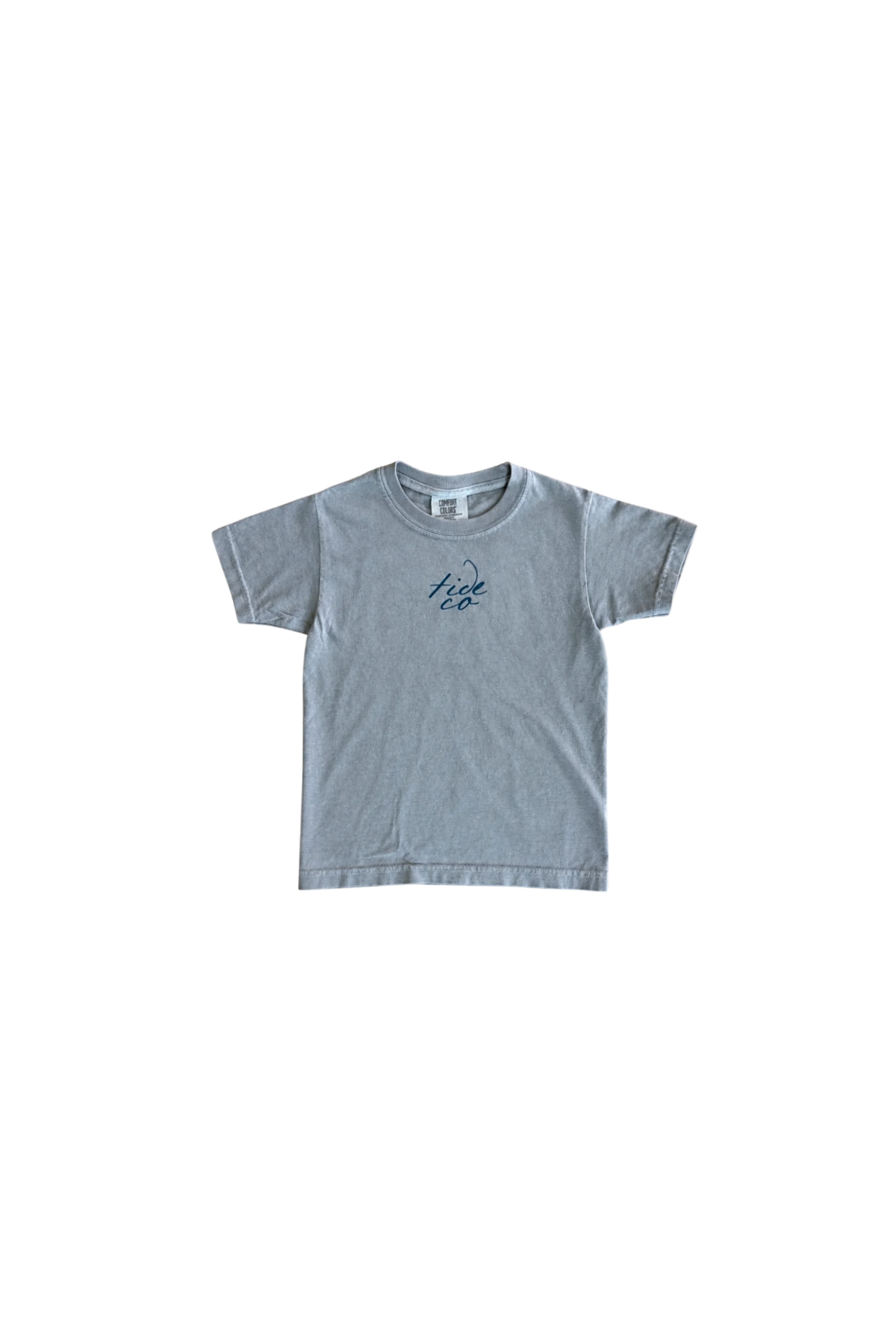 Toddler Last Cast Tee: Slate Grey