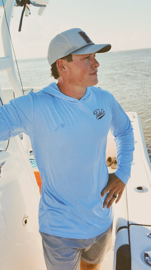 Offshore Hoodie: Sky Blue